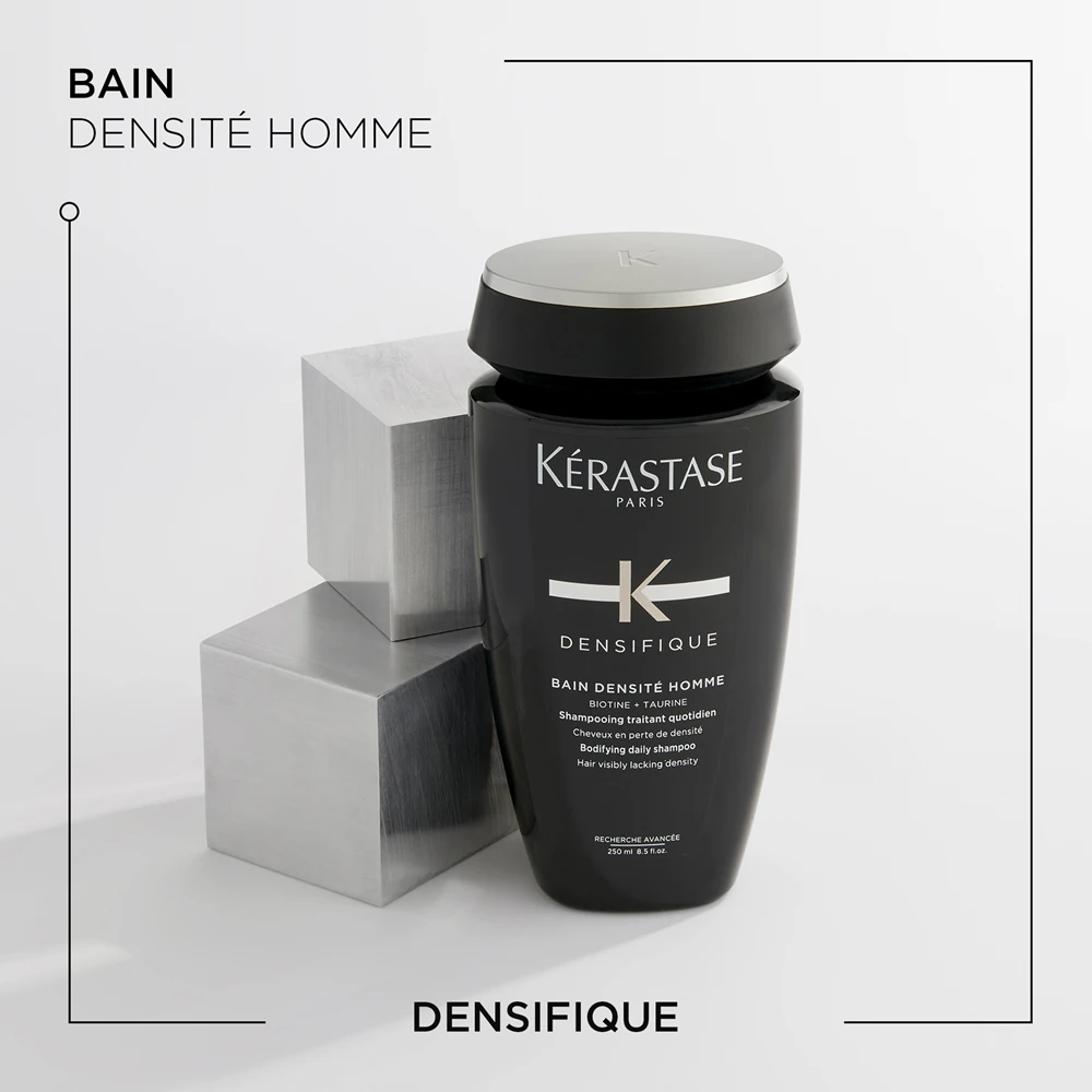 Kerastase Densifique Bain Densite Homme, Ущільнювальний шампунь для збільшення густоти волосся чоловіків, 250 мл